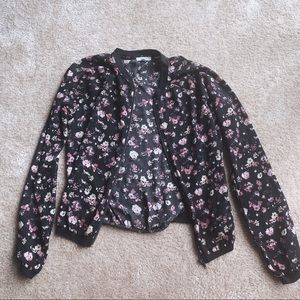 Maurice’s Sheer Bomber Style Jacket